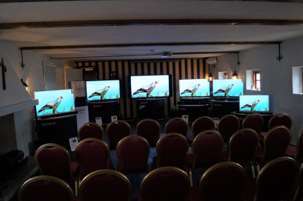 Moderne teknik på Gammelrøj Herregård