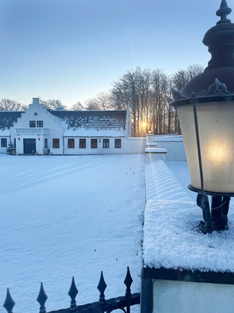 Gammel Herregård vinter
